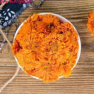 Fragrant Natural Calendula Dried Flower For Sachet Pillow Filling Organic Marigold Petal For Beauty Bathing Soap Candle Making