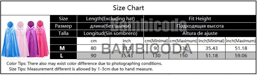 Girl Clothes Princess Cloak Hooded Coat Cape Cinderella Fancy Party Costume Clothes Winter Christmas New Year Children Dress