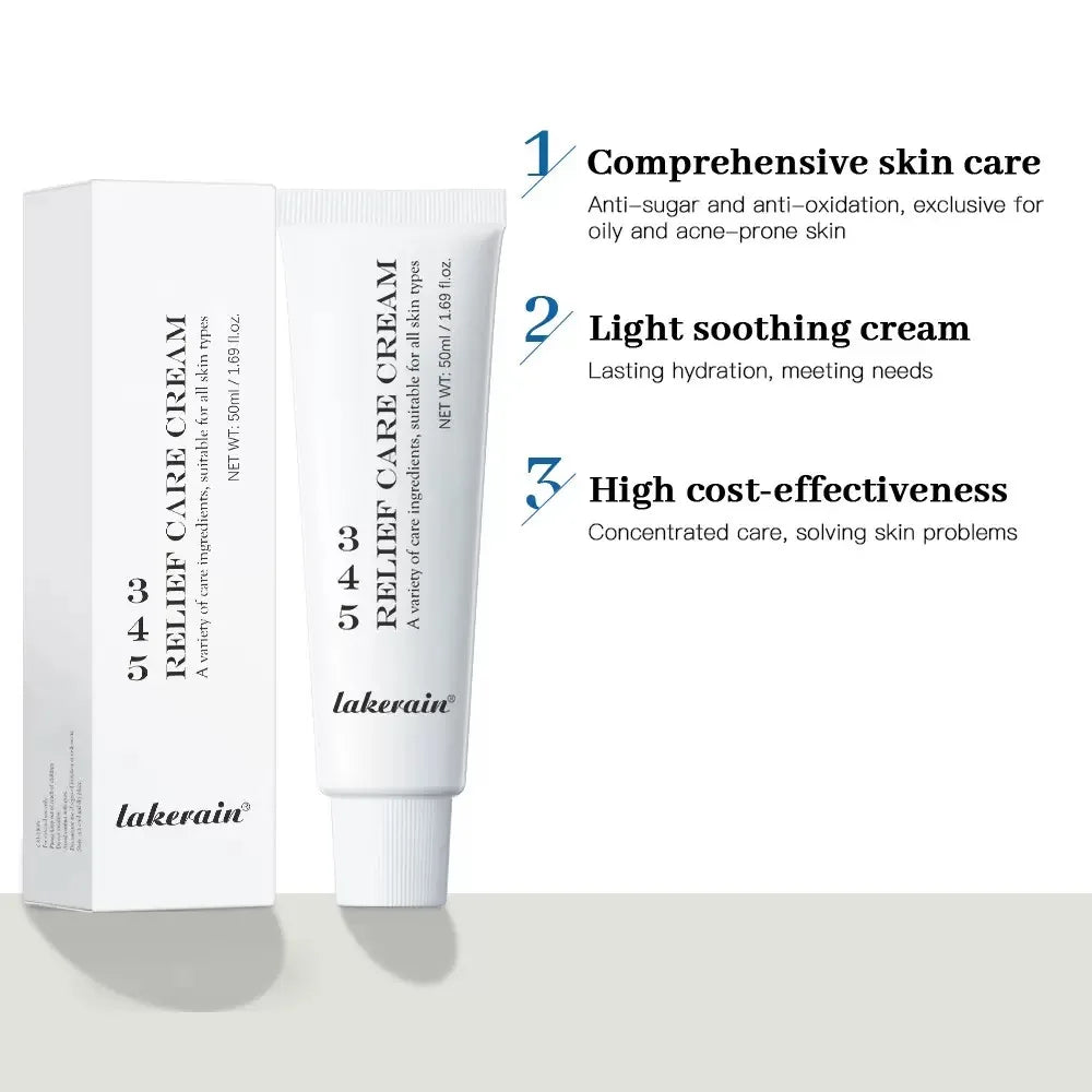345 Soothing Cream moisturizes blemishes, nourishes the skin and provides soothing care, effectively reducing facial problems.