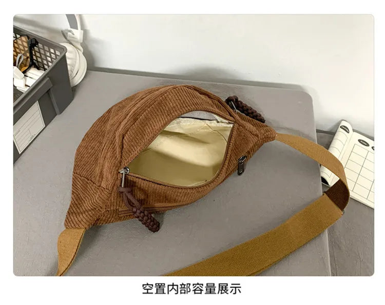 Large Waist Bags 2024 Belly Bag Woman Shoulder Crossbody Chest Bag Hip Sack Girl Fanny Packs for Women Belt Bum Pouch Banana