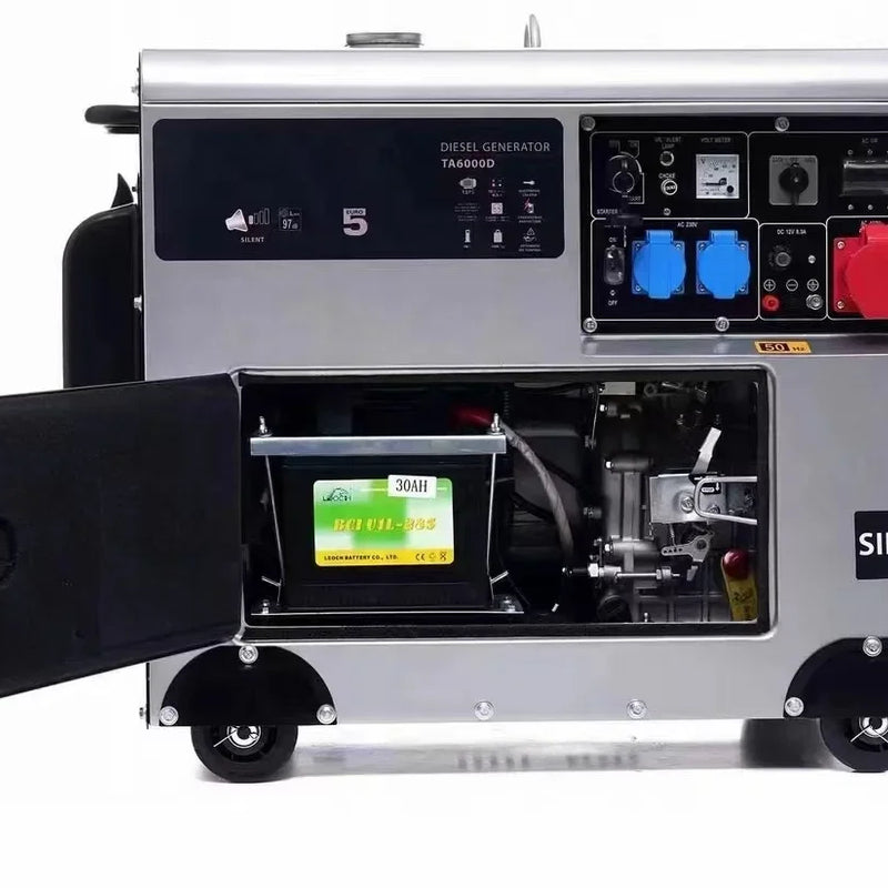 8.5KVA 10KVA 12KVA 16KVA 18KVA 20KVA Super Silent Diesel Genset Portable Diesel Generators