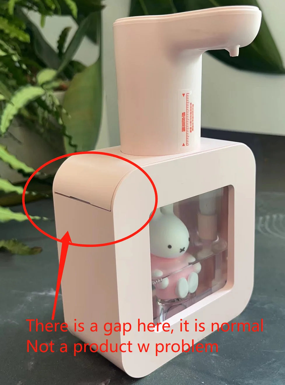 MIPOW&Miffy Automatic Hand Soap Dispenser Wall Mounted and Countertop Dual Purpose Sensor Foam Soap Dispenser Smart Infrared Con