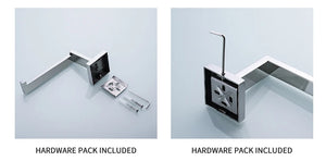 Bathroom Hardware Set SUS Stainless Steel Mirror Nickel Towel Rack Toilet Paper Holder Soap Holder Towel Bar Toilet Accessories