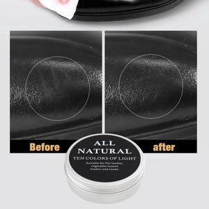 30G/50G/100G Cream for Leather Shoes Bags Car Interiors Leather Care Cream Leather Maintenance Cream Leathercraft Accessories