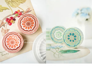 Round Square Acrylic Pull Through Soap Shapers Set, Mold Mould, Kaleidoscope Flower Plates for Rendering Soap Making Supplies Ki