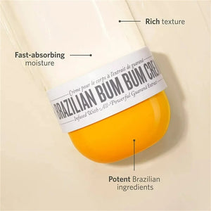 Bum Cream, Moisturizing Body Cream, Body Skin Repair, Bum Cream for All Skin. (Vanilla pistachio/Fresh fruity)