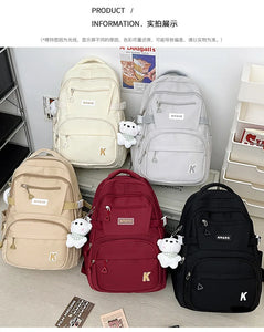 Women's Bag Backpacks Woman Bags Backpack Bagpacks Travel Female Back Pack Mens Ita Ladies 2024 Kawaii Multifinonal School Trend
