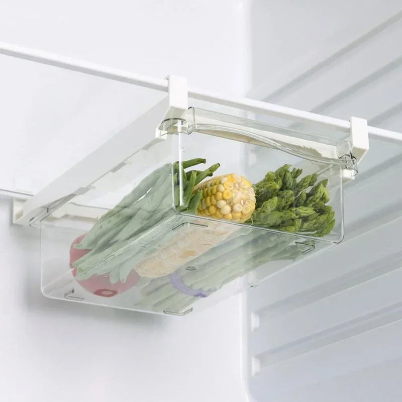 Transparent Fridge Organizer Fruit Egg Refrigerator Storage Box Under-SPECIFICATIONSBrand Name: NoEnName_NullChoice: yesFeature 1: kitchen gadgetsFeature 2: kitchen itemsFeature 3: gadgetsFeature 4: Refrigerator storage boxFeature 5: ERefrigerator Storage Box