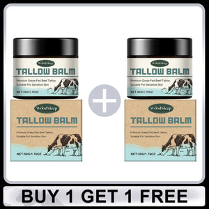 Beef Tallow Cream for Dry Damaged Skin Nourishing Body Balm Reduce Redness Anti Puffiness Firming Lifting Moisturizing Face Care