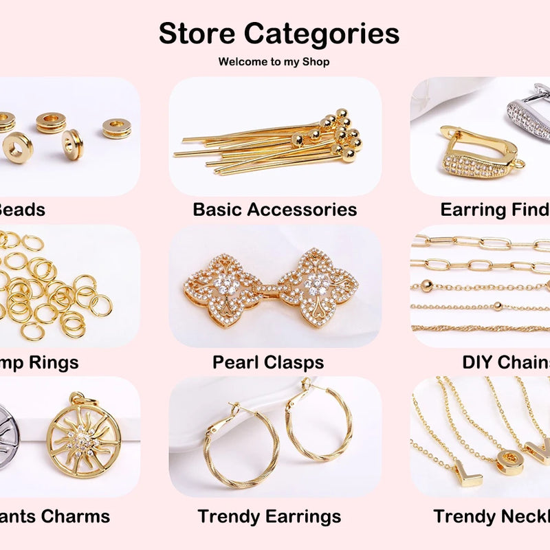 Ear Wire For Earrings Making Supplies DIY Accessories 18K Gold Plated Earwire Earring Hooks with Open Loop