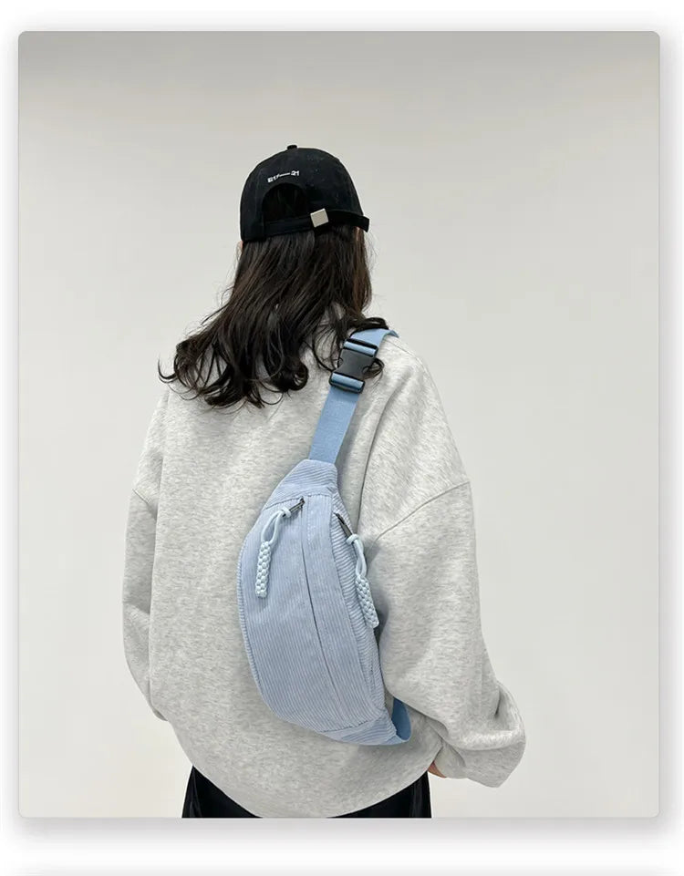 Large Waist Bags 2024 Belly Bag Woman Shoulder Crossbody Chest Bag Hip Sack Girl Fanny Packs for Women Belt Bum Pouch Banana