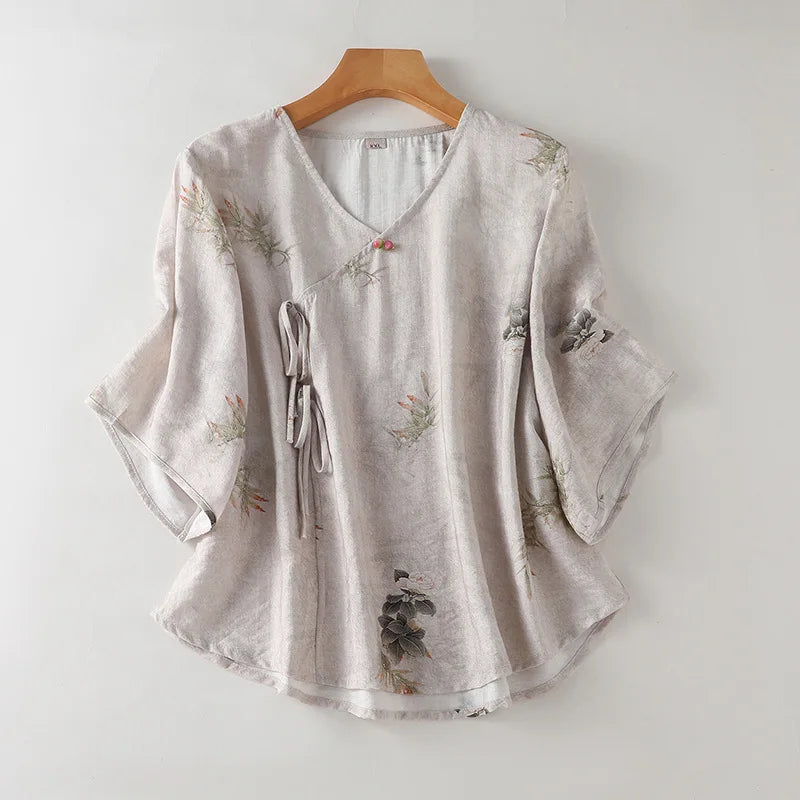 Traditional Chinese Clothing for Women Tops Chinese Shirt Fashion Clothes Vintage Ethnic Style Comfortable Harajuku Streetwear