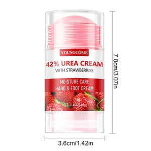 Urea Cream Strawberry Hand Feet Cream Prevent Dryness Cracking of Hands and Feet Deeply Hydrates Exfoliates Soothing Skin Care