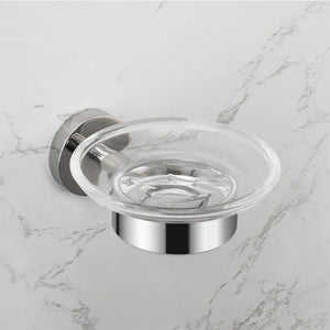 Mirror Chrome Bathroom Hardware 304 Stainless Steel Towel Rack Toilet Paper Holder Soap Holder Towel Bar Toilet Accessories