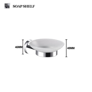 Bathroom Hardware 304 Stainless Steel Chrome Plated Towel Rack Toilet Paper Rack Soap Dish Rack Towel Bar Bathroom Accessories S
