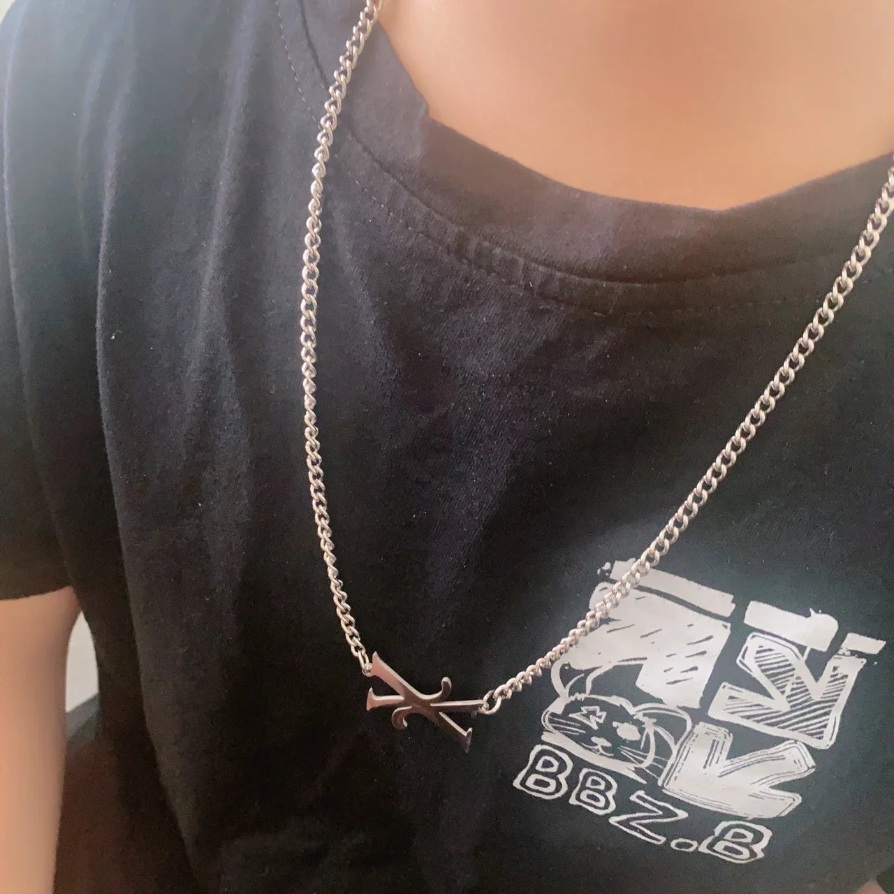 50cm same necklace for women Fashion personality For girls pendientes brincos ornament