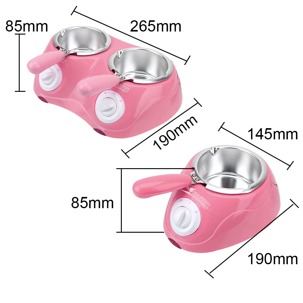 Kitchen Tool Heating Candy Wax Electric Chocolate Melting Pot with Mold DIY Scented Candle Soap Butter