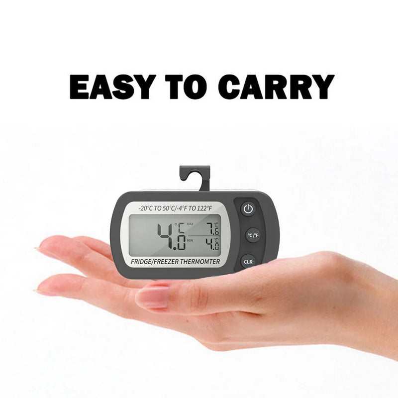 Refrigerator Fridge Thermometer Digital Freezer Room Thermometer WaterSPECIFICATIONSBrand Name: NoEnName_NullChoice: yesIs Smart Device: NoModel Number: Freezer ThermometerOrigin: Mainland ChinaProduct Type: THERMOMETERSThermometer TypRefrigerator Fridge Thermometer