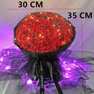 99/89/33 Flower Round Flower Box + Soap Flower Packaging Set Flower Gift Box Party Wedding Gift Valentine's Day Supplies