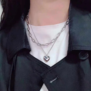 Vintage Necklace on Neck Chain Women's Jewelry Layered Accessories for Girls Clothing Aesthetic Gifts Fashion Pendant 2022