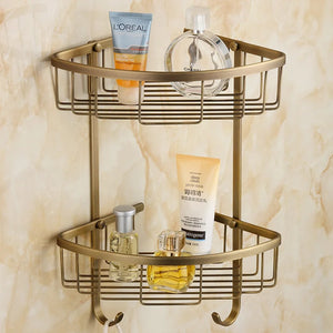 Bathroom Accessories Antique Brass Collection, Towel Ring, Paper Holder, Toilet Brush, Coat Hook, Bath Rack, Soap Dish, Faucet