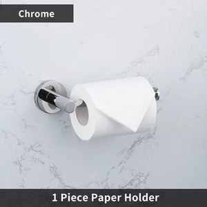 Mirror Chrome Bathroom Hardware 304 Stainless Steel Towel Rack Toilet Paper Holder Soap Holder Towel Bar Toilet Accessories