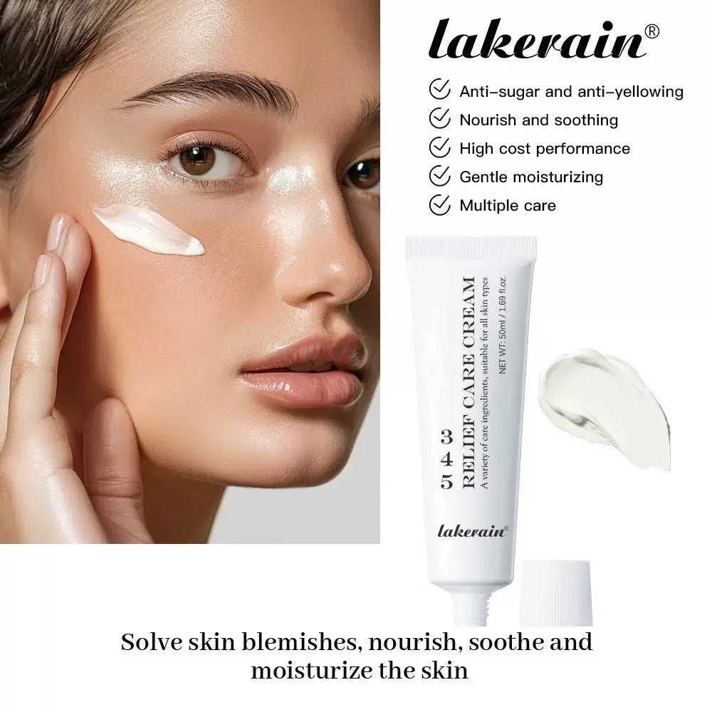 345 Soothing Cream moisturizes blemishes, nourishes the skin and provides soothing care, effectively reducing facial problems.