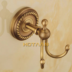 .,solid brass Bathroom Accessories Set,Robe hook,Paper Holder,Towel Bar,Soap basket,bathroom sets,YT-12200-A