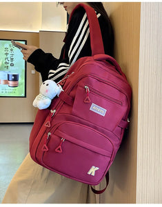 Women's Bag Backpacks Woman Bags Backpack Bagpacks Travel Female Back Pack Mens Ita Ladies 2024 Kawaii Multifinonal School Trend