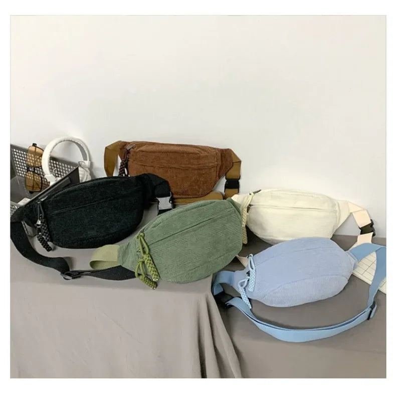 Large Waist Bags 2025 Belly Bag Woman Shoulder Crossbody Chest Bag Hip Sack Girl Fanny Packs for Women Belt Bum Pouch Banana