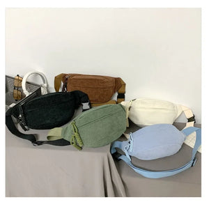 Large Waist Bags 2025 Belly Bag Woman Shoulder Crossbody Chest Bag Hip Sack Girl Fanny Packs for Women Belt Bum Pouch Banana