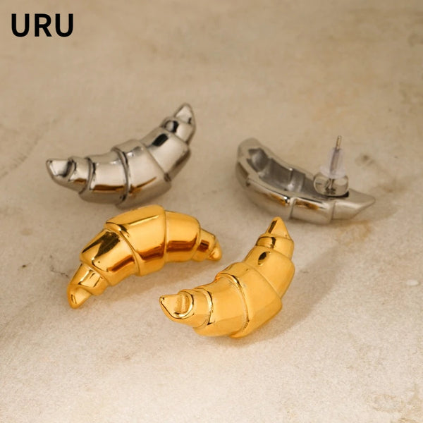 Modern Jewelry European and American Design Metal Earrings For Women Party Gifts Cool Trend Ear Accessories Hot Selling