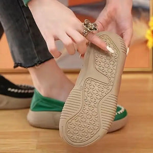 Women's Shoes  Women Sports Shoe Thick Sole Casual Shoes Comfortable Female Vulcanzied Shoes Slip on Wear-resistant Zapatos