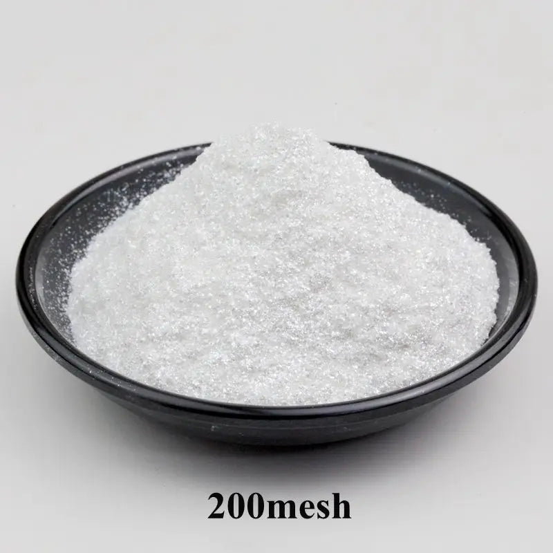 1000g/1KG Super White Mica Pearl Powder Sparkly Nail Glitter Mica Powder DIY Eyeshadow Soap Dye Craft Art Pigment Car Paint