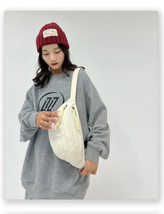 Large Waist Bags 2024 Belly Bag Woman Shoulder Crossbody Chest Bag Hip Sack Girl Fanny Packs for Women Belt Bum Pouch Banana