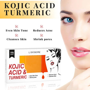 Kojic Acid Soap Kojic Acid Skin Care Set Face Cream Body Lotion Cleanser Skin Whitening Brightening Moisturizing  Anti Aging