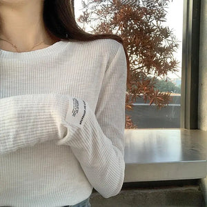 Clothing T Shirt Woman Off White Korean Fashion Streetwear Clothes Top Cute Women's Tshirt High Quality Aesthetic Hot Pullover