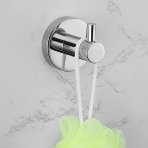 Mirror Chrome Bathroom Hardware 304 Stainless Steel Towel Rack Toilet Paper Holder Soap Holder Towel Bar Toilet Accessories