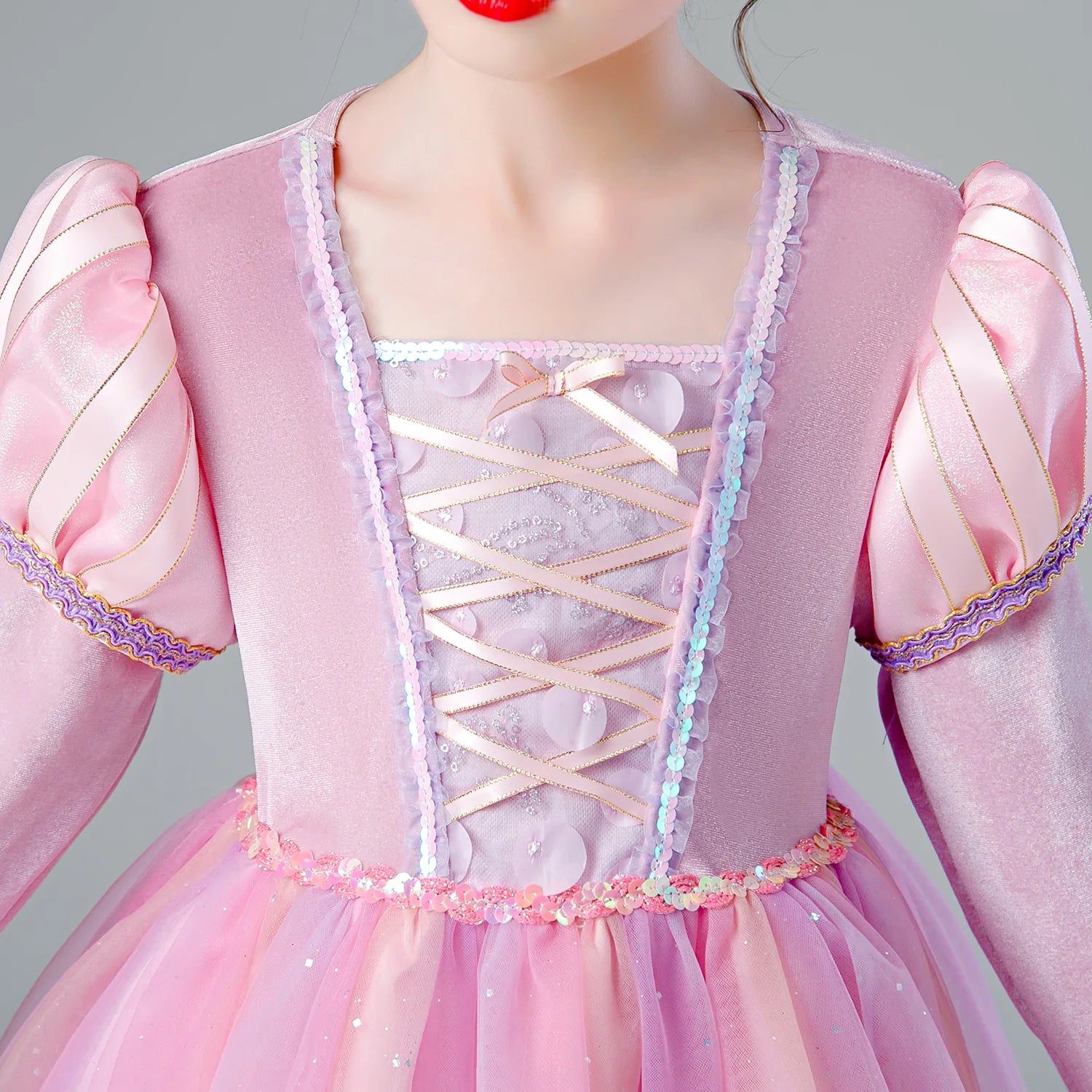 Girl Clothes Princess Cloak Hooded Coat Cape Cinderella Fancy Party Costume Clothes Winter Christmas New Year Children Dress
