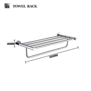 Bathroom Hardware 304 Stainless Steel Chrome Plated Towel Rack Toilet Paper Rack Soap Dish Rack Towel Bar Bathroom Accessories S