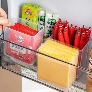 Refrigerator Food Fresh Storage Box Fridge Side Door Fruit Vegetable SSPECIFICATIONSBrand Name: NoEnName_NullChoice: yesHign-concerned Chemical: NoneOrigin: Mainland ChinaUse: Food
Features:
1.Keep your cluttered refrigerator, camper rRefrigerator Food Fresh Storage Box