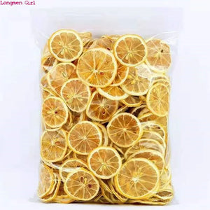 500g Top Natural Strawberry Lemon Dried Fruit Material For Beauty Health Materials Supply DIY Resin Jewelry Soap Candle Making