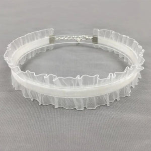 Short Lace Choker Nekclace for Women Girl Black White Color Fashion Romantic Necklace Gift for Party Wholesale Neck Jewelry
