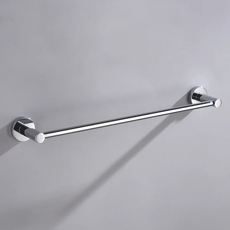 Bathroom Hardware 304 Stainless Steel Chrome Plated Towel Rack Toilet Paper Rack Soap Dish Rack Towel Bar Bathroom Accessories S