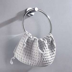 Bathroom Hardware 304 Stainless Steel Chrome Plated Towel Rack Toilet Paper Rack Soap Dish Rack Towel Bar Bathroom Accessories S