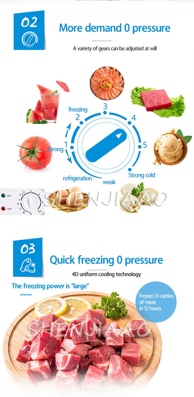 43L Freezer  Mini Fridge Vertical Geladeiras Commercial Home Use Deep SPECIFICATIONSBrand Name: LZHZXYCapacity: <100LCertification: NoneDefrost Type: Auto-DefrostDoor No.: Single DoorEnergy Efficiency Rating: Grade 1Foaming material43L Freezer