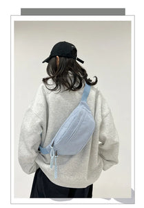 Large Waist Bags 2024 Belly Bag Woman Shoulder Crossbody Chest Bag Hip Sack Girl Fanny Packs for Women Belt Bum Pouch Banana