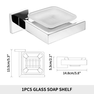Bathroom Hardware Set SUS Stainless Steel Mirror Nickel Towel Rack Toilet Paper Holder Soap Holder Towel Bar Toilet Accessories