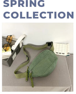 Large Waist Bags 2024 Belly Bag Woman Shoulder Crossbody Chest Bag Hip Sack Girl Fanny Packs for Women Belt Bum Pouch Banana