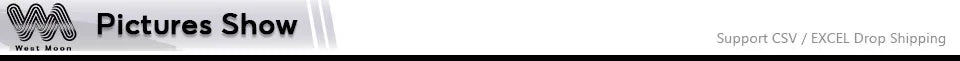 Header image for Pictures Show promoting support for CSV and Excel drop shipping services.